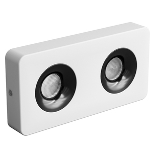 护眼超薄明装筒灯客厅无主灯卧室四头方形斗胆灯射灯餐厅防眩筒灯