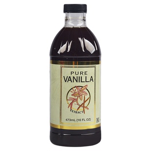 美国进口Pure Vanilla extract香草精烘焙原料473ml