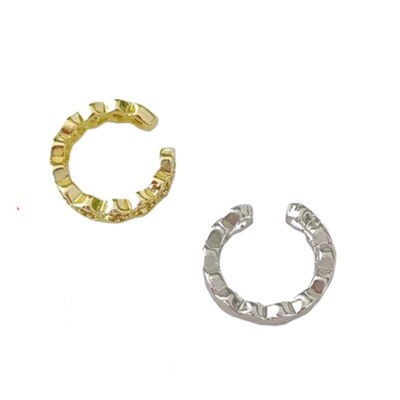 不对称精致镶钻耳夹平价