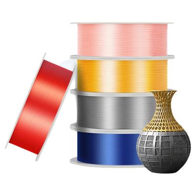 适用拓竹3D打印耗材高速PETG打印不粘嘴不漏料整齐排线环保多彩3D打印笔材料高韧性质感1.75mm线径1KG装彩格