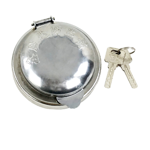 适用油箱防盗货车油箱防盗锁东风天龙解放欧曼J6JH6新大威油箱盖