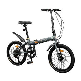菲利普折叠自行车成人男女士超轻便捷青少年学生上学上班通勤单车