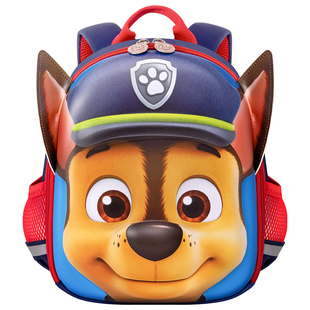 幼儿园书包男女儿童汪汪队小背包男孩女孩防走丢双肩包轻便大容量