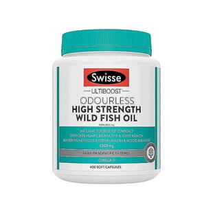 澳大利亚直邮swisse斯维诗深海鱼油DHA1500mg欧米伽3无腥味400粒
