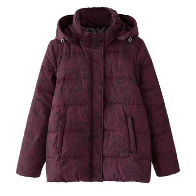 反季中老年人短款白鸭绒妈妈装