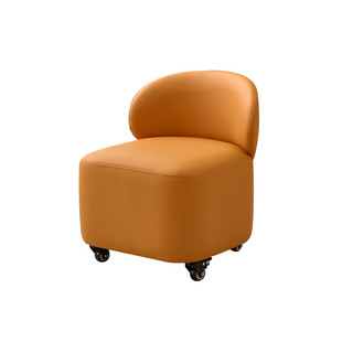 旋转万向轮小凳子可移动加高靠背静音刹车滑轮矮凳家用入户换鞋凳