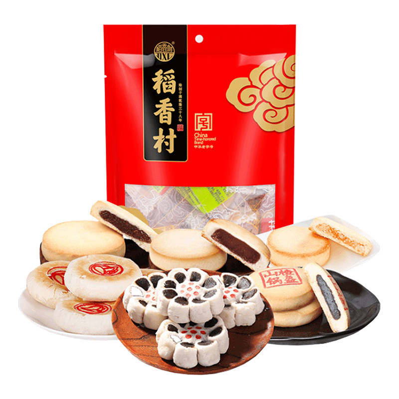 稻香村糕点大礼包500g多口味混装
