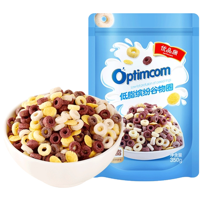 【买1送1】即食谷物圈低脂无糖早餐