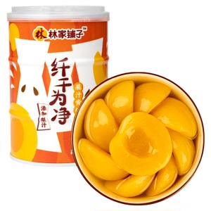 新鲜黄桃罐头膳食纤维水果