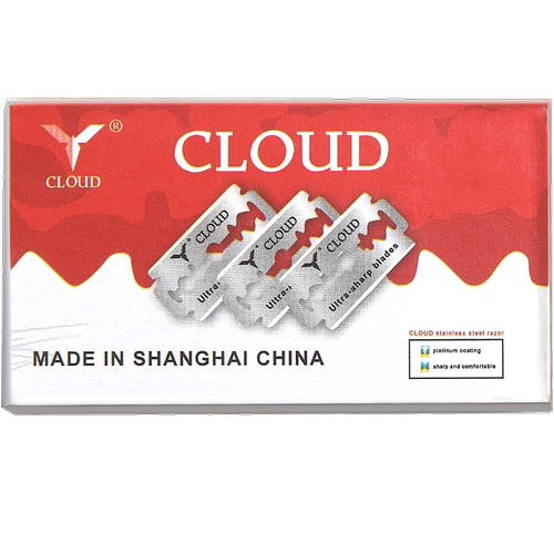 不锈钢双面刀片手动刮胡刀老式剃须刀复古男士刮脸刀片