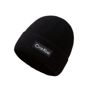 Cmis Kbei 男士帽秋冬毛线帽防寒保暖潮流针织帽时尚潮流棉帽加厚