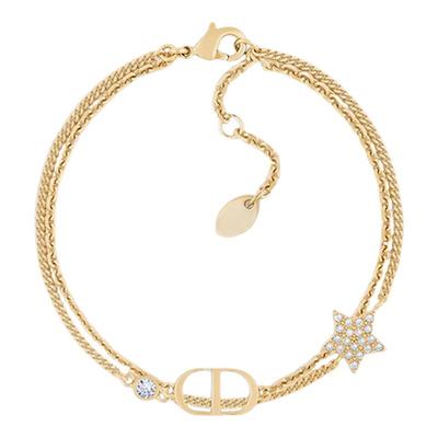 双层CD叠戴手链轻奢小众精致