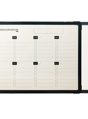 壁挂式磁性可擦写留言板