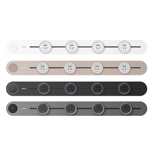 西门子电力轨道插座明装高端排插无线厨房餐边柜套餐旗舰款