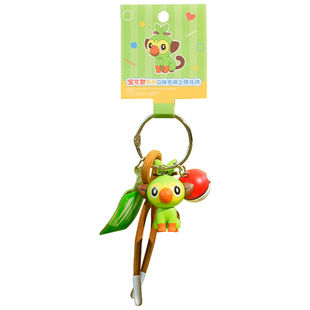 百茂宝可梦Q萌奇袭敲音猴钥匙扣2026年新款书包挂件小饰品钥匙链