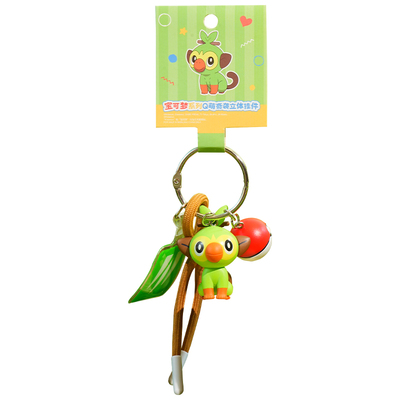 正版宝可梦Q萌奇袭敲音猴钥匙扣