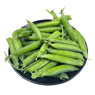 初柠柔 云南豌豆新鲜云南带壳青豆角蔬菜甜豆荚嫩5斤当季整箱包邮