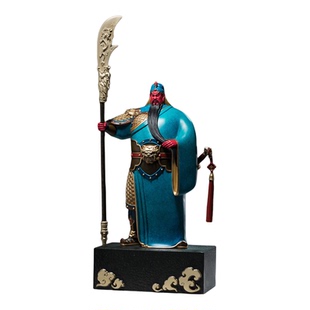 铜师傅《正气》办公室关羽关公关二爷铜摆件 武财神家居工艺品