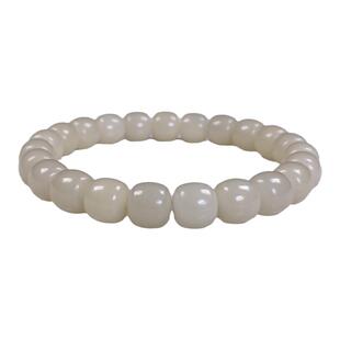 原生态白玉菩提根108颗风化陈籽精工文玩佛珠念珠男女项链菩提子