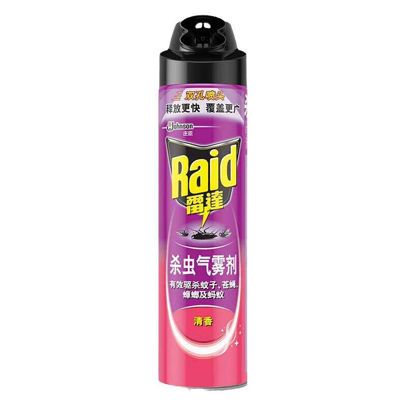 雷达清香型600ml杀虫气雾剂
