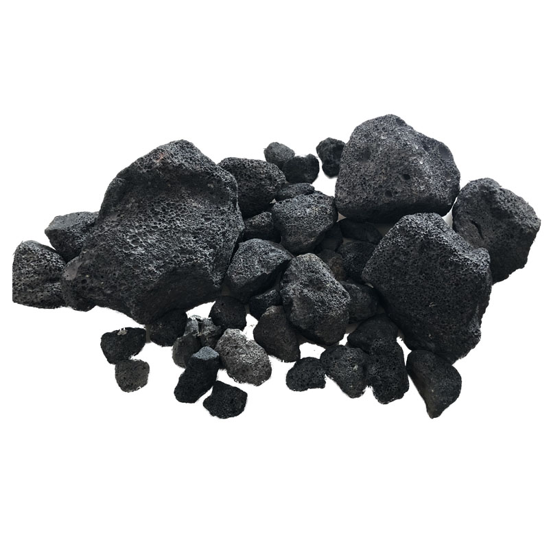 黑色火山石草缸鱼缸造景石大块火山岩山水石森林景过滤天然熔岩石