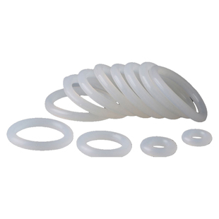 1.5/2.5/3线径O型密封圈耐高温防水硅胶圈防漏食品级硅胶垫密封件