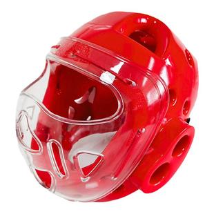 跆拳道头盔面罩儿童成人实战防护开口散打训练护具空手道一体护头