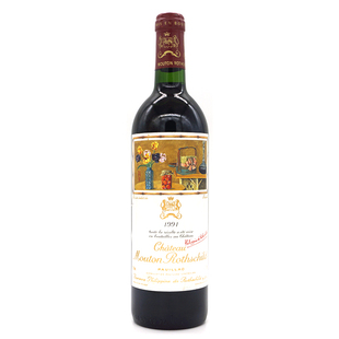 1991木桐酒庄红葡萄酒法国原瓶装名庄进口红酒收藏Chateau Mouton