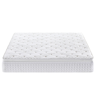 五星级酒店床垫1.8m家用主卧天然乳胶护脊黄麻弹簧席梦思30cm加厚