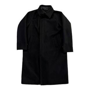 特惠情侣秋冬时尚毛呢大衣男宽松潮流中长款单排扣百搭保暖呢外套