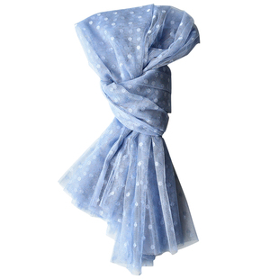 提花波点网纱 涤纶网眼纱连衣裙舞台装面料头饰品发圈diy手工布料