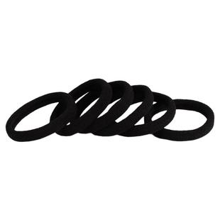 无缝头绳高弹力耐用发绳像皮筋成人无痕发圈女马尾黑色扎头皮套