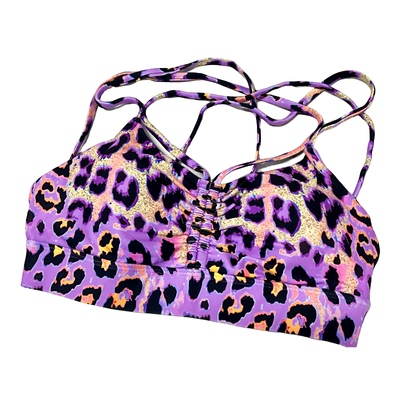 Silverwind紫色豹纹健身瑜伽套装