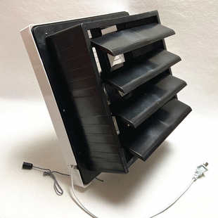 面板尺寸340 换气扇 340mm 墙壁扇 10寸排风扇百叶窗白网扇厨房扇