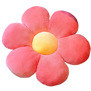 花朵瓣抱枕小雏菊坐垫飘窗毛绒玩具公仔玩偶沙发靠垫娃娃可爱女孩