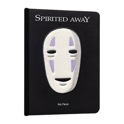 英文原版 精装 Spirited Away No Face Plush Journal 千与千寻 无脸毛绒日记 毛绒封面 电影周边 礼品书 英文版 进口英语书籍