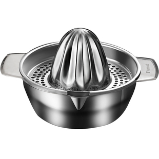 【自营】手动榨汁机专用橙汁压榨器不锈钢手压式榨橙子柠檬汁神器