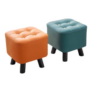 小凳子家用客厅茶几凳实木沙发凳脚踏门口换鞋矮凳创意猫抓皮墩子