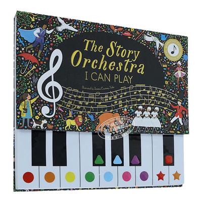 预售 The Story Orchestra 故事管弦乐队 I Can Play 儿童有声读物 发声书 英文原版 精装 聆听古典经典音乐 Jessica Courtney Tic