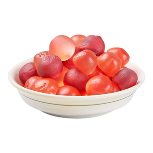 好邻居手撕葡萄味芒果味苹果味夹心软糖网红剥皮水果糖结婚庆糖果