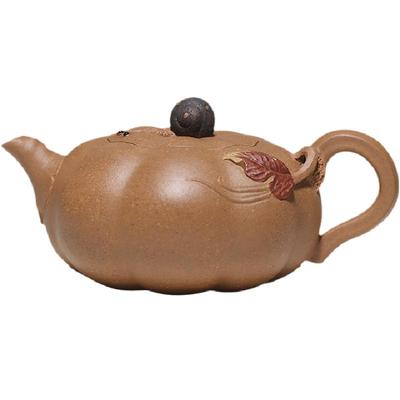 一水堂紫砂壶老段泥南瓜壶田园