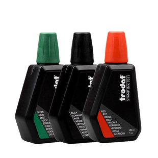 卓达7011回墨印章专用印油速干印油清晰水性环保发票章印油 28ML