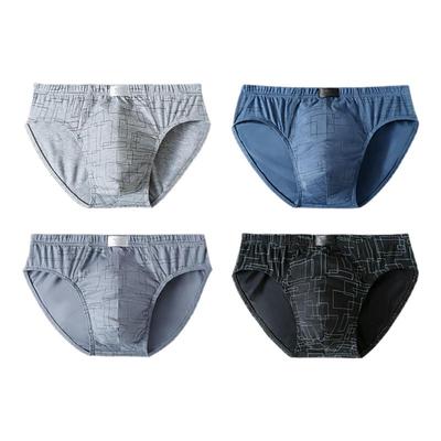 七匹狼男士三角内裤纯棉宽松大码