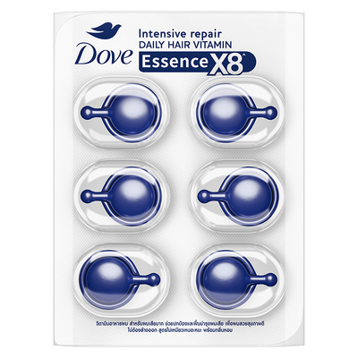 多芬密集修护胶囊护发精华油轻盈滋润免洗护发6颗装/36颗装多选