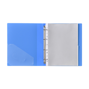 活页文件夹a4资料册透明插页袋收纳册资料夹四孔档案整理办公用品活页夹产检孕检收纳册谱夹奖状收集册乐谱