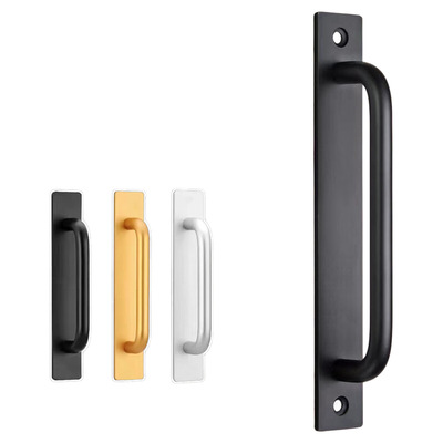 铝合金免打孔门把手玻璃门门拉手