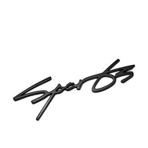 SPORT车标汽车个性金属改装运动车贴SPORTS车身贴侧标标车尾装饰