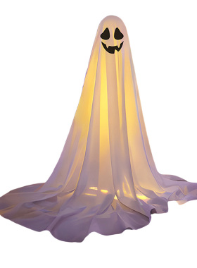 halloween装饰发光幽灵灯万圣节