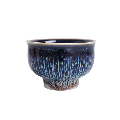 茶杯天目釉窑变单个品茗家用
