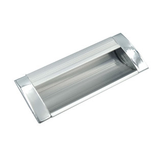 铝合金拉手铁皮文件柜门配件钢档案柜内嵌扣手不锈钢把手抽屉拉手